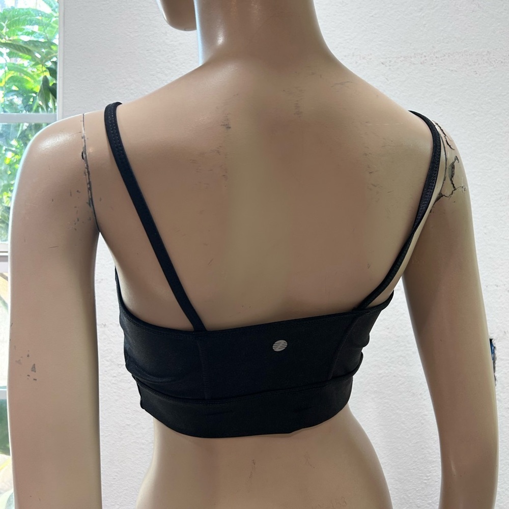 Zella Sleek Black Sports Bra - Picture 6 of 10